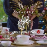glam luxe Christmas target