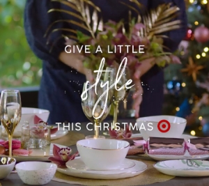 glam luxe Christmas target